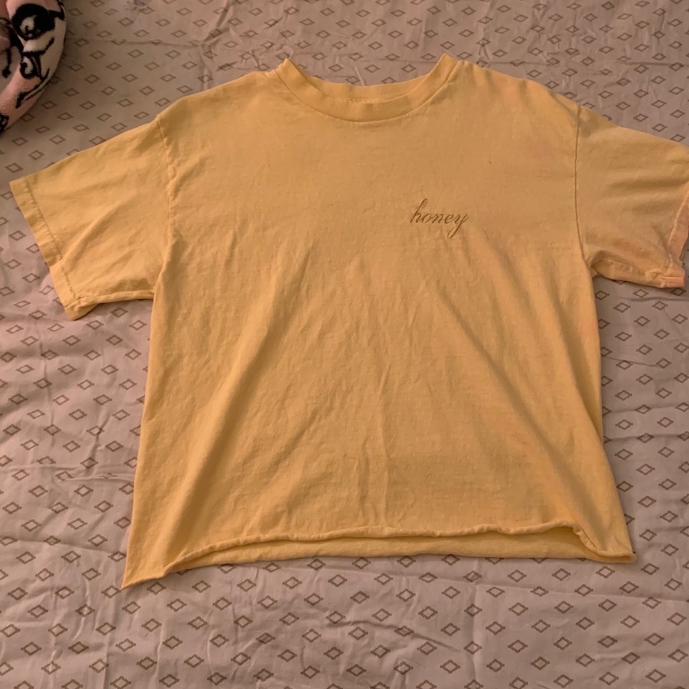 John Galt Honey Crop top